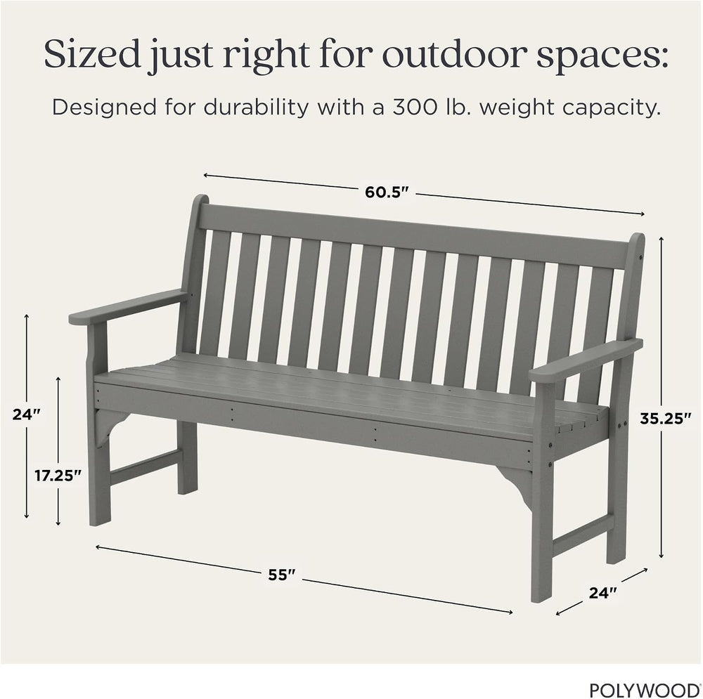 POLYWOOD Vineyard 60" Bench
