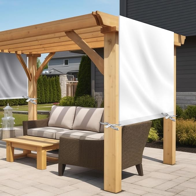 Universal Pergola Replacement Canopy Outdoor Canopy Shade Cover Waterproof Sh...