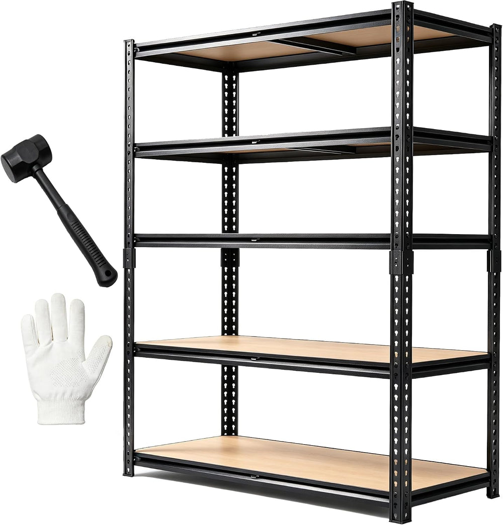 Garage Shelving Load 2400LBS,72H Storage Shelves for Garage