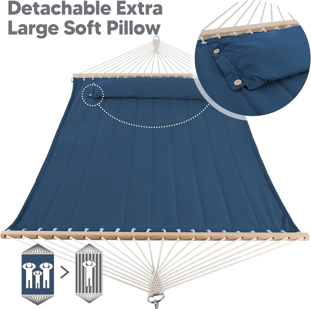 SUNCREAT Hammocks Replacement Hammock for Stand, 475 lbs Capacity, Navy