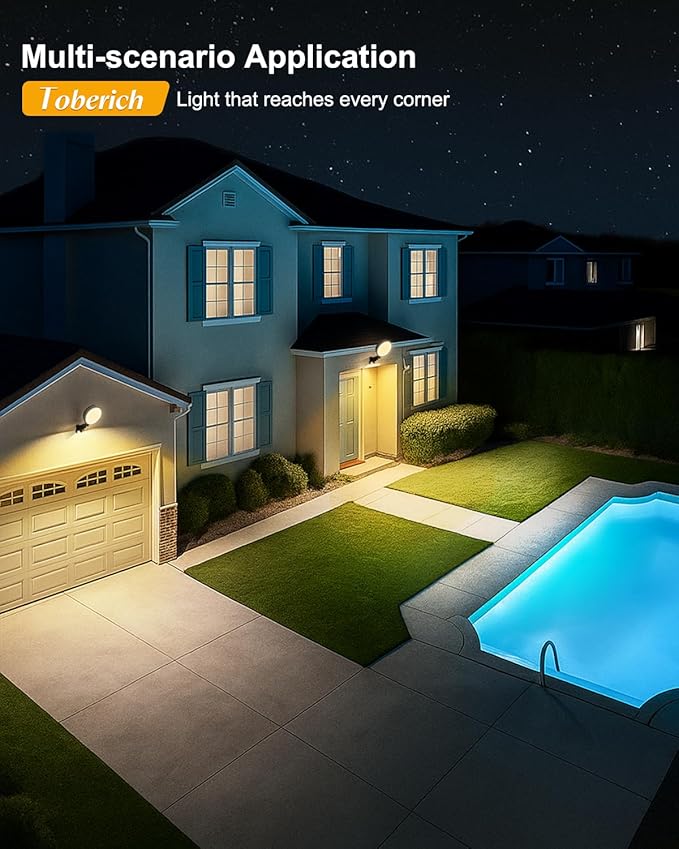 LED Barn Light 2Packs, 150W 20000LM Yard Area Lights Dusk to Dawn Outdoor Lig...