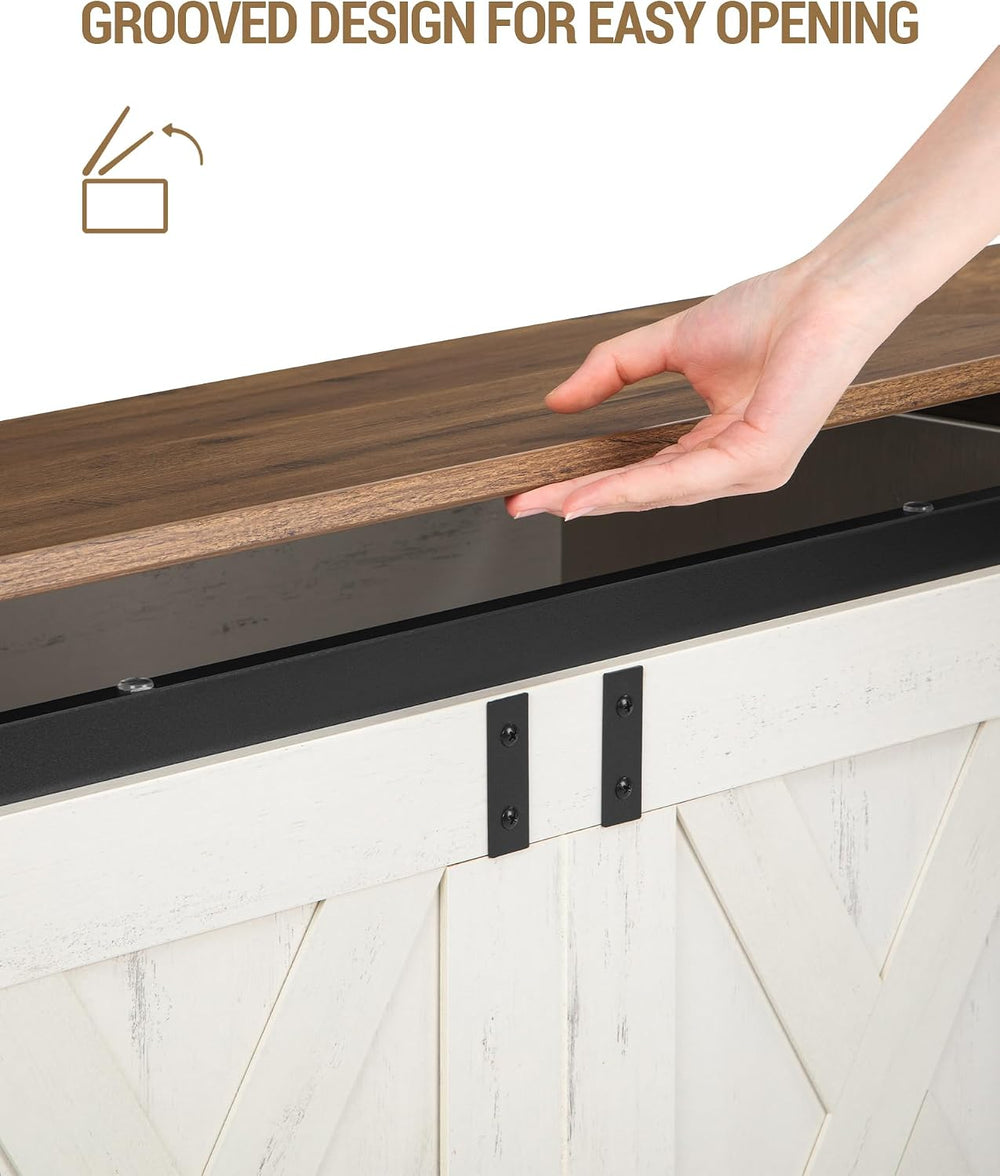 Hzuaneri 59 inches Farmhouse Storage Chest and Bench | 70 Gal | 330lb Seat