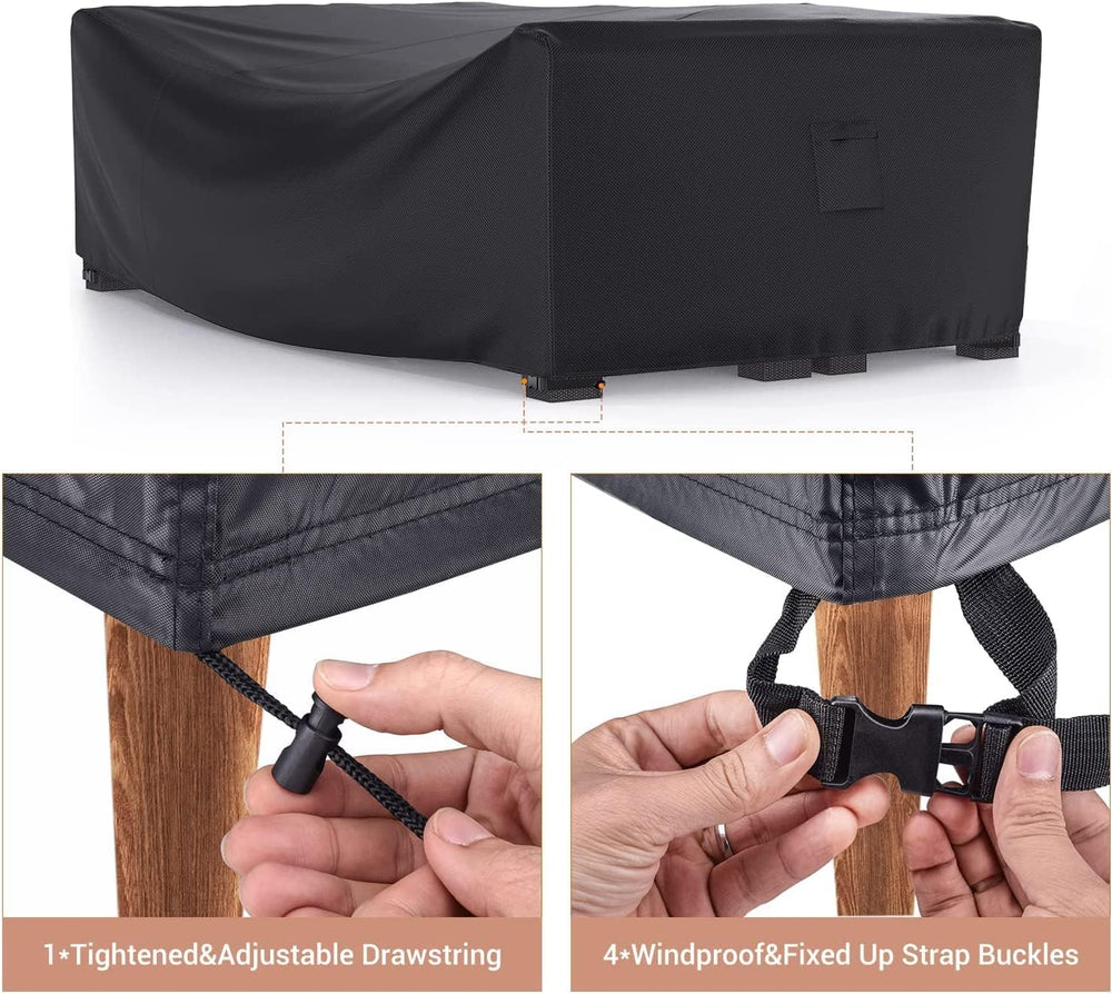 Mrrihand Outdoor Patio Furniture Covers Waterproof 98"Lx78"Wx30&quo...