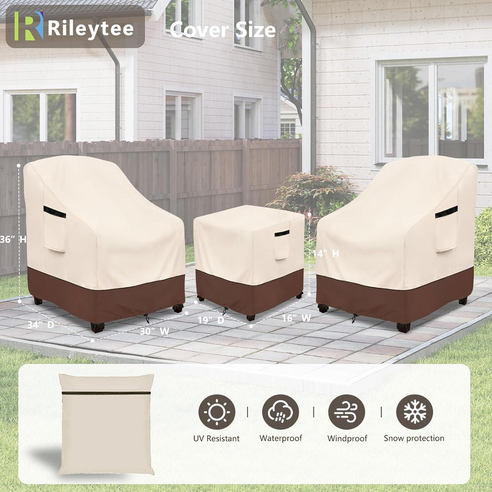 Outdoor Furniture Covers Waterproof,600D Heavy Duty Patio Furniture Covers 3 ...
