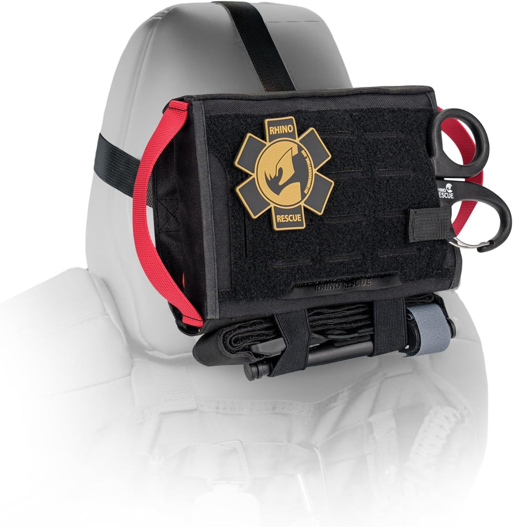 RHINO RESCUE Car Tactical IFAK Trauma Kit with C-A-T Tourniquet