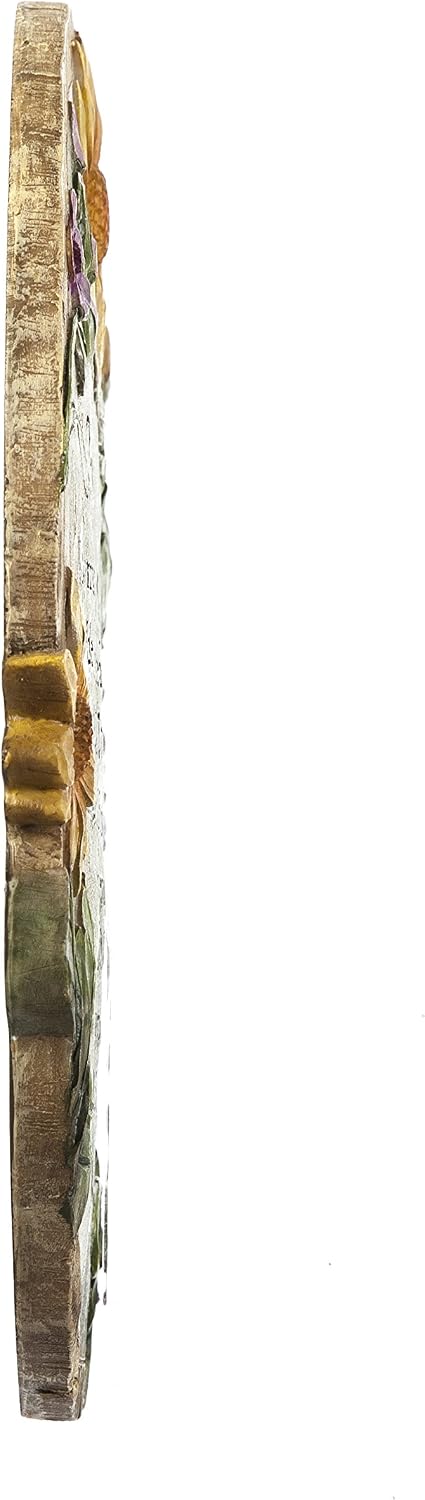 Evergreen Flag Memorial Stones | My Mother Kept a Garden | 12 Inches Wide | R...
