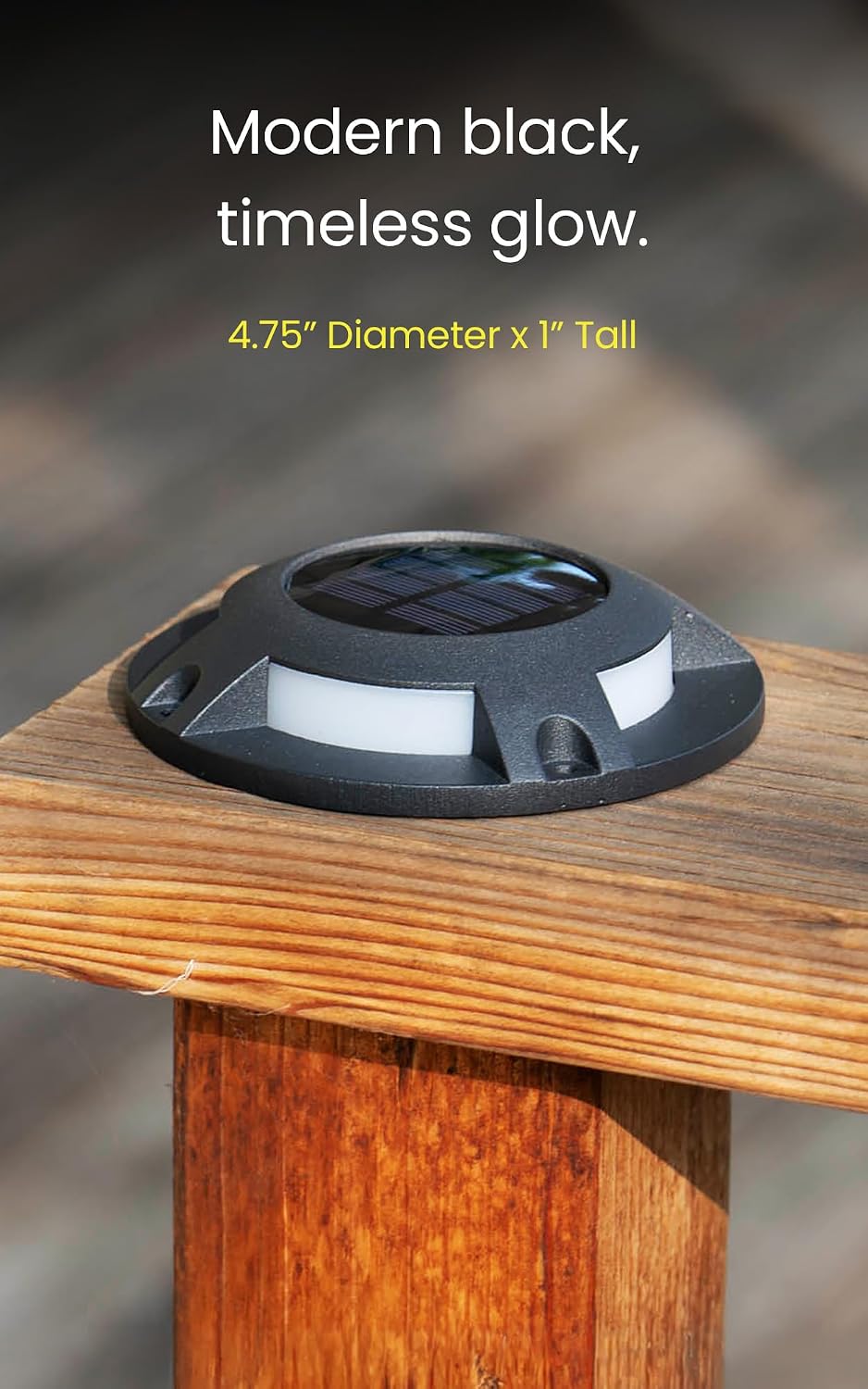 Home Zone Living 12PK Solar Deck Lights, Outdoor Dock and Driveway