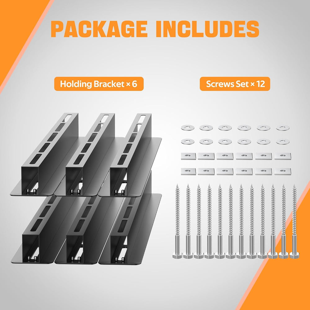 Overhead Garage Storage Rack, Heavy Duty Ceiling Storage Rack