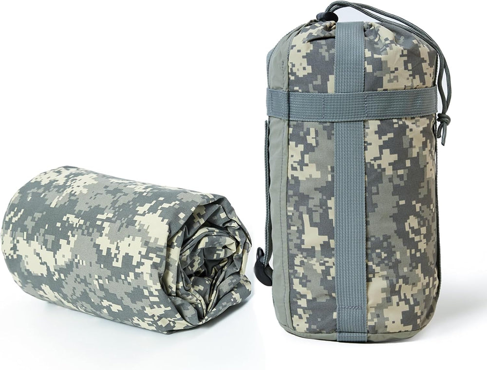 AKMAX Military Bivy Cover Sack Waterproof Sleeping Bag Shell Shelter Coyote