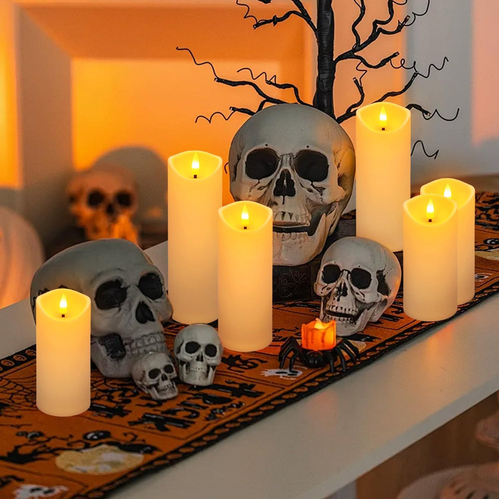 YOROXRG 24 Pack Christmas Decoration Flickering Flameless Candles, Battery Op...