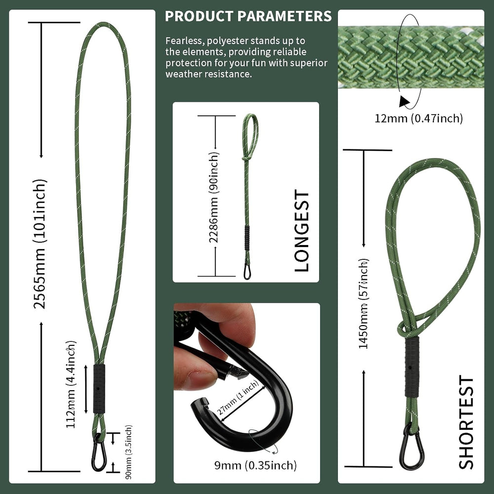 Heavy Duty Tree Swing Ropes, Hammock Tree Straps Hanging Kit, for Outdoor Swi...