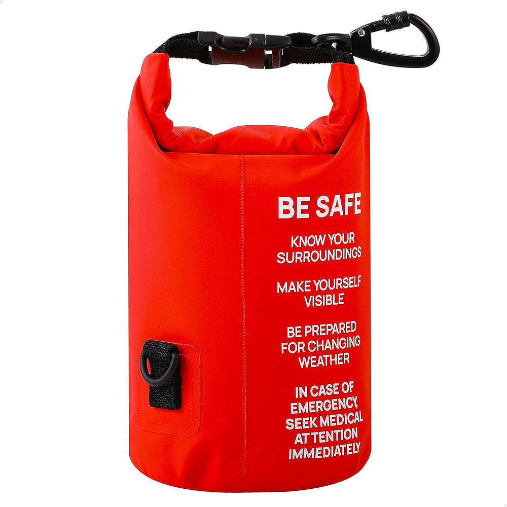 Breakwater Supply Waterproof Marine First Aid Kit for Boat, 100 Piece, Red