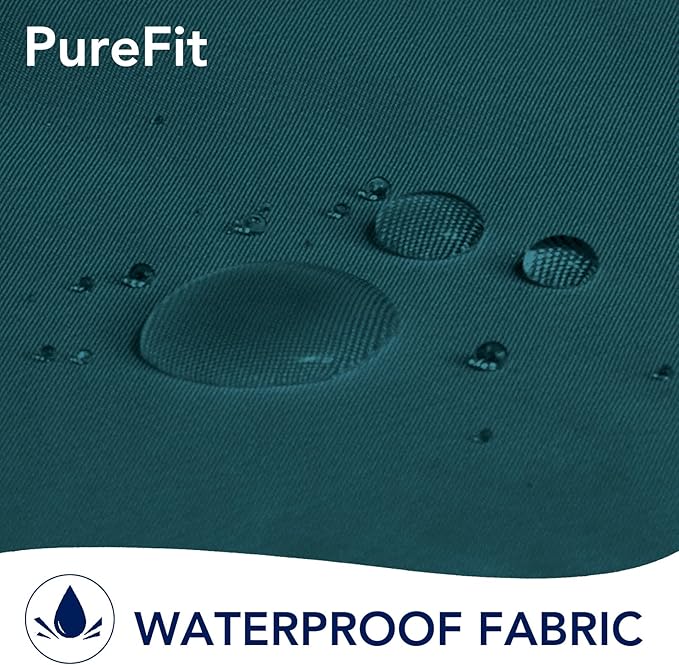 PureFit Outdoor Curtains for Patio Waterproof Weatherproof, UV Resistant Outs...