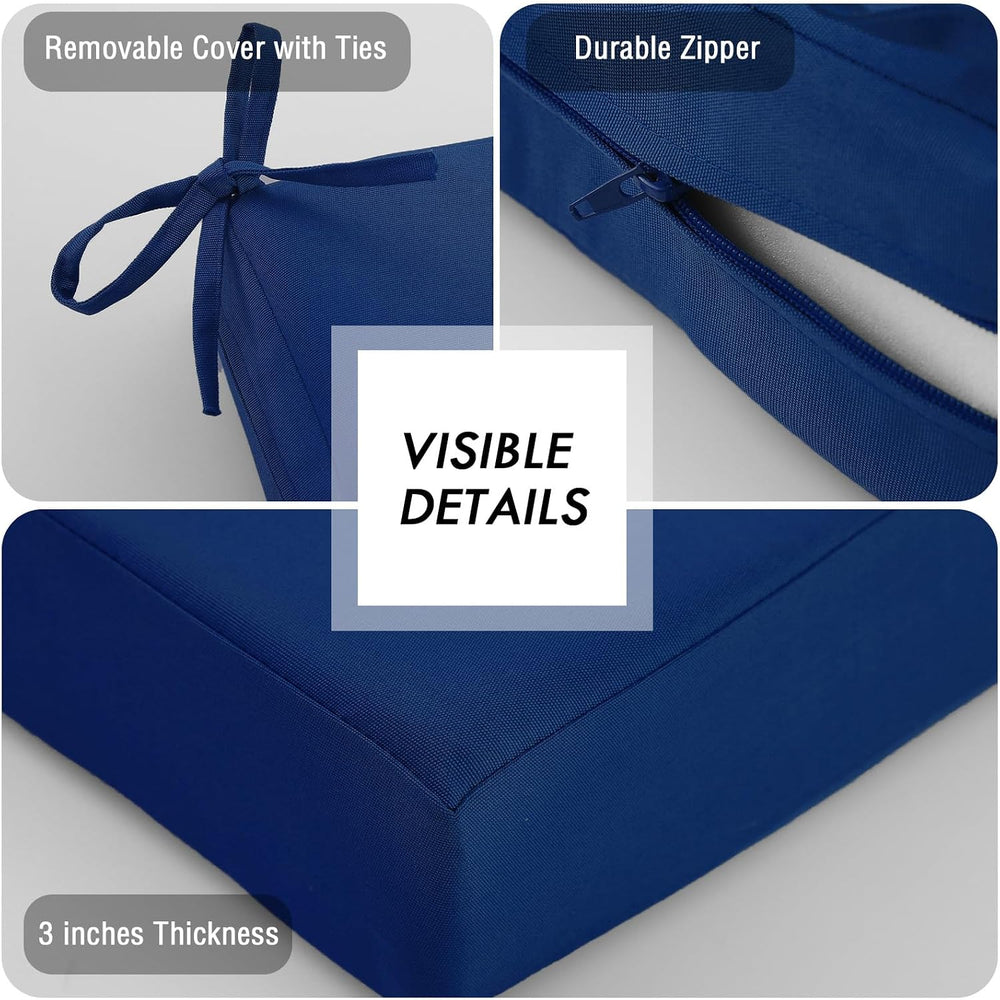 idee-home Outdoor Bench Cushion Waterproof