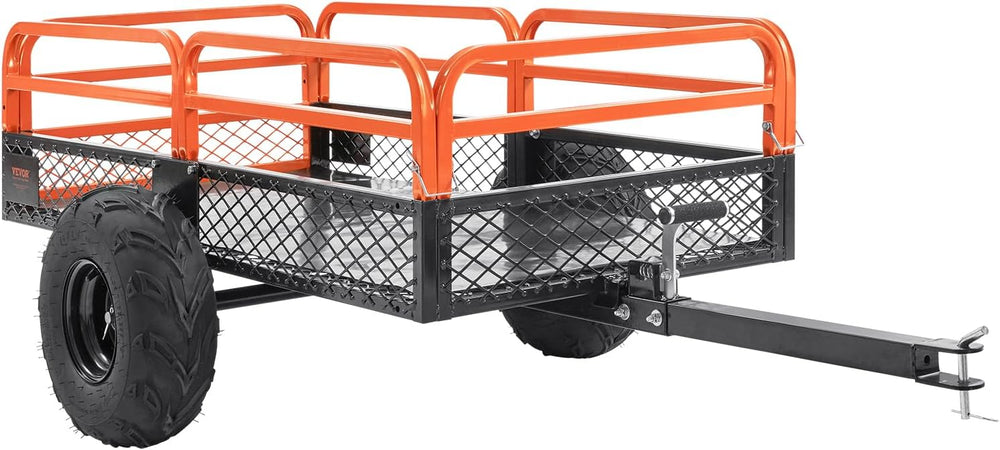 VEVOR ATV UTV Trailer Tow Behind Dump Cart