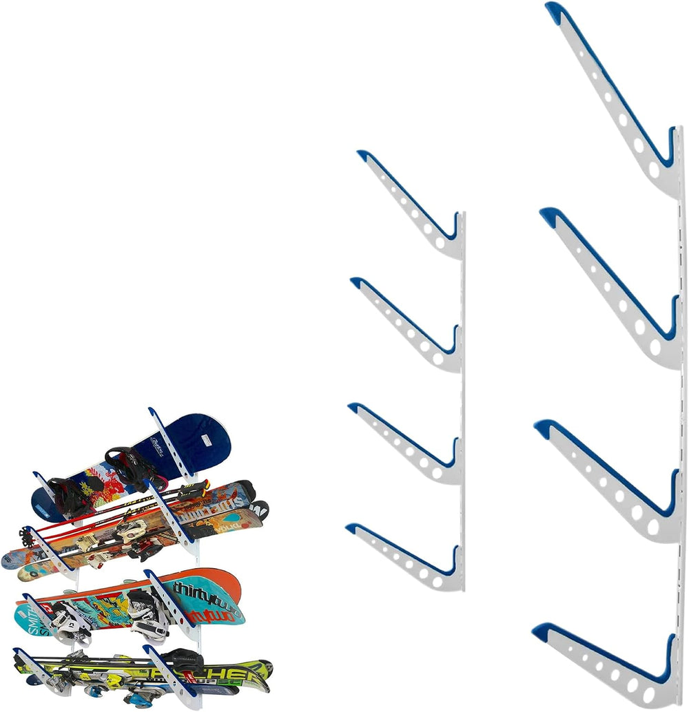 StoreYourBoard Beach Chair Storage Rack for Garage, Adjustable 4 Level Rack