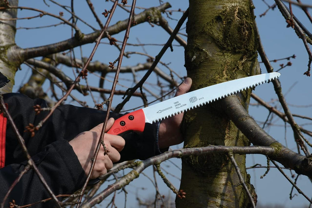 FELCO 611 Pruning Saw – Straight Pull-Stroke Saw for Tree Trimming & Fore...
