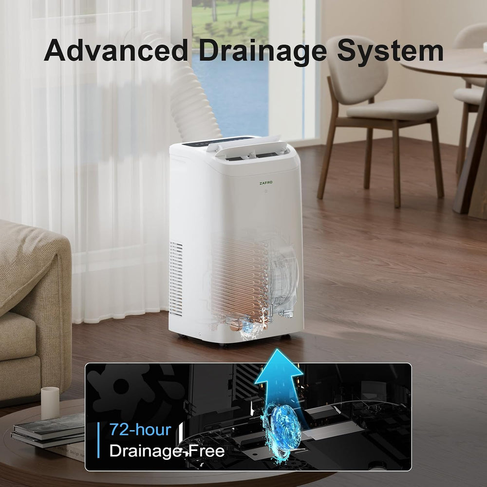 ZAFRO Smart Portable Air Conditioner, 12000 BTU (8000 BTU SACC)