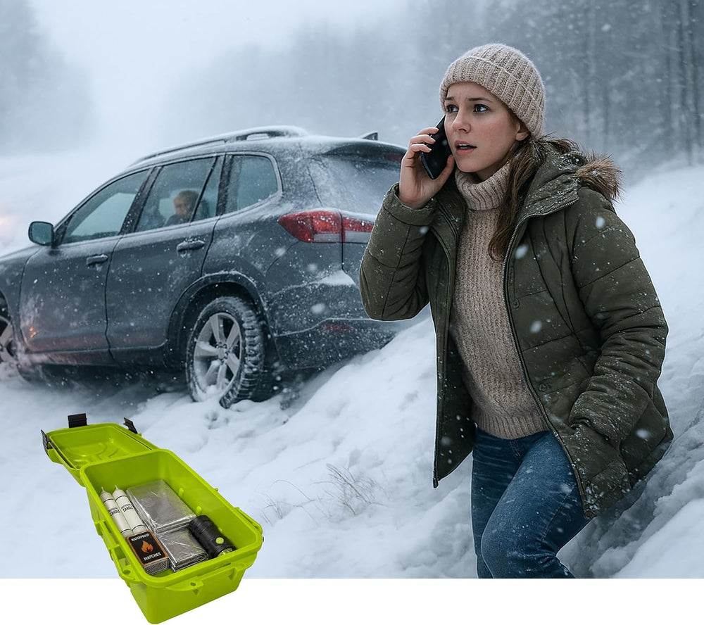 MTM Emergency Box Storage Case for Emergency Kits, First Aid, Survival Gear, ...