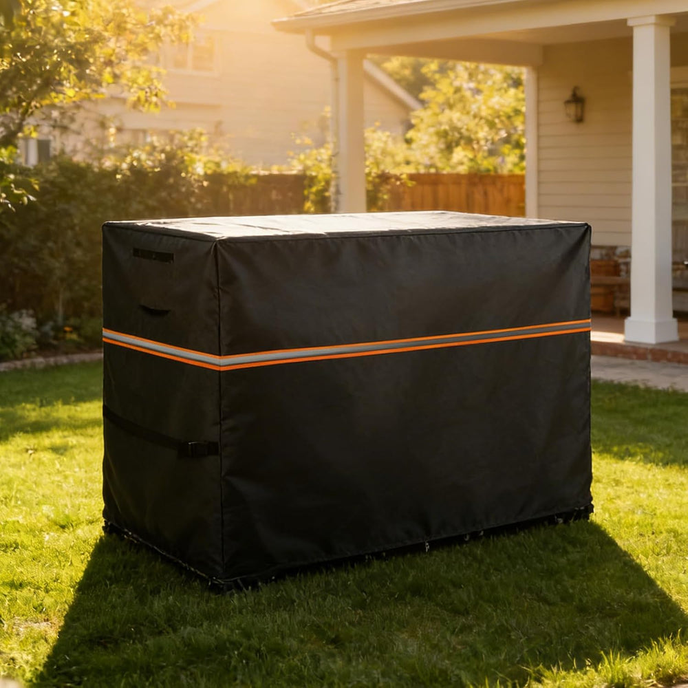 Outdoor Bar Set Cover, 41"L x 38"W x 40"H, Black