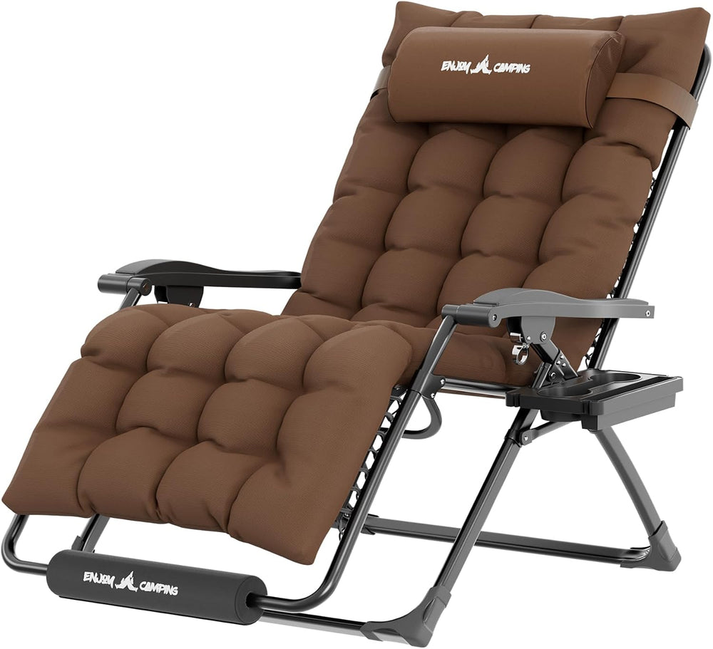 UDPATIO Oversized Zero Gravity Chair Patio Reclining Chairs with Cushion