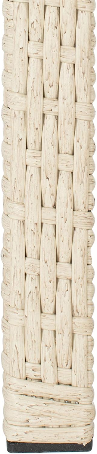 Safavieh Outdoor Collection Garnen Beige Wicker Cushion 4-Piece Living Set PA...