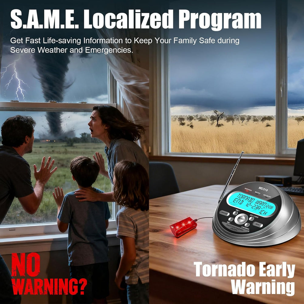 NOAA Weather Radio with S.A.M.E. Localized Programming