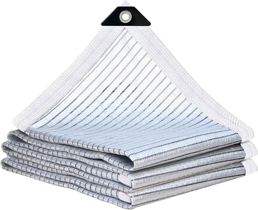 10x20' Aluminum Shade Cloth - for Car,90% Reflective Sun Shade Cloth for ...