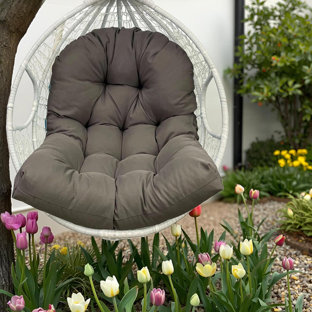Outdoor Egg Chair Cushions Waterproof for Hammock Chair,U Shaped Outdoor Hang...