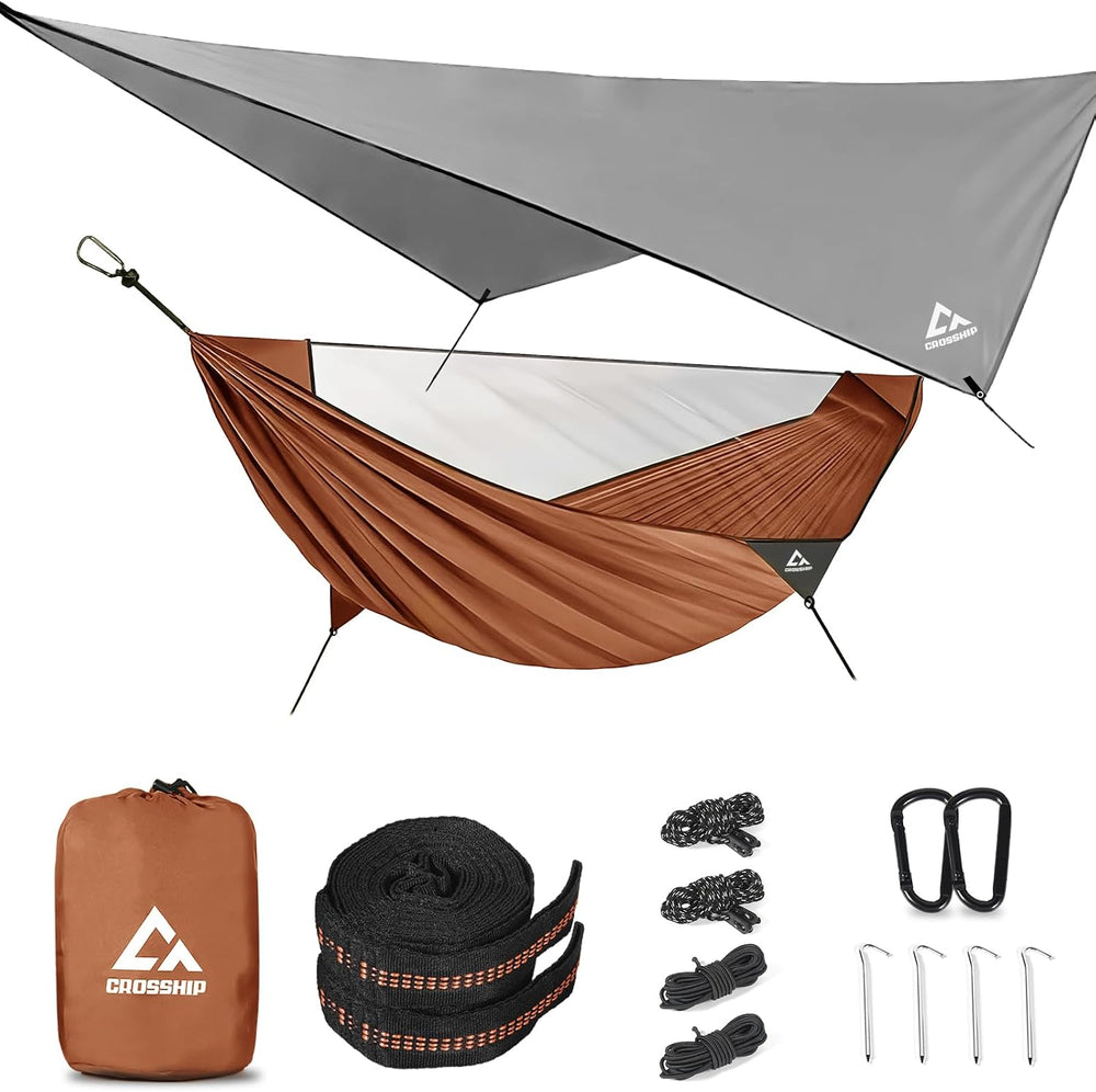Camping Hammock Mosquito Net with Rain Fly