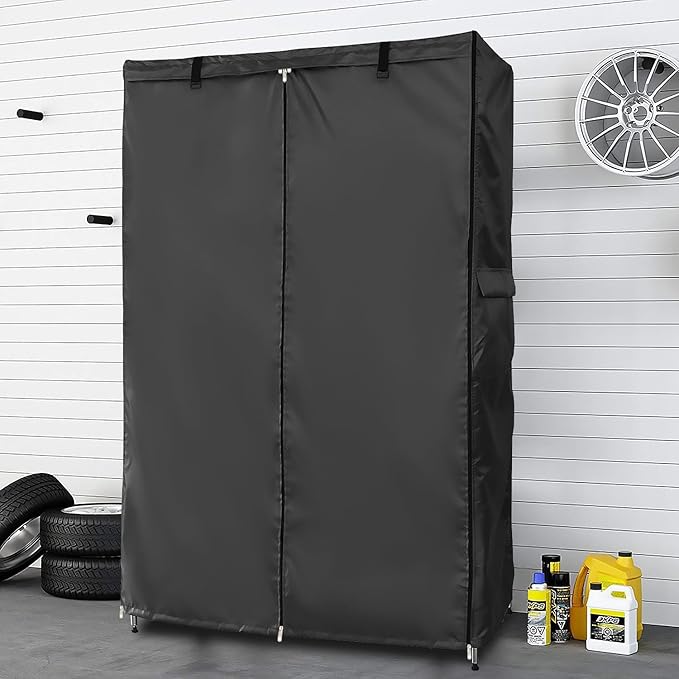 Waterproof Shelf Cover,Outdoor 600D Heavy Duty Dustproof Storage Shelves Cove...