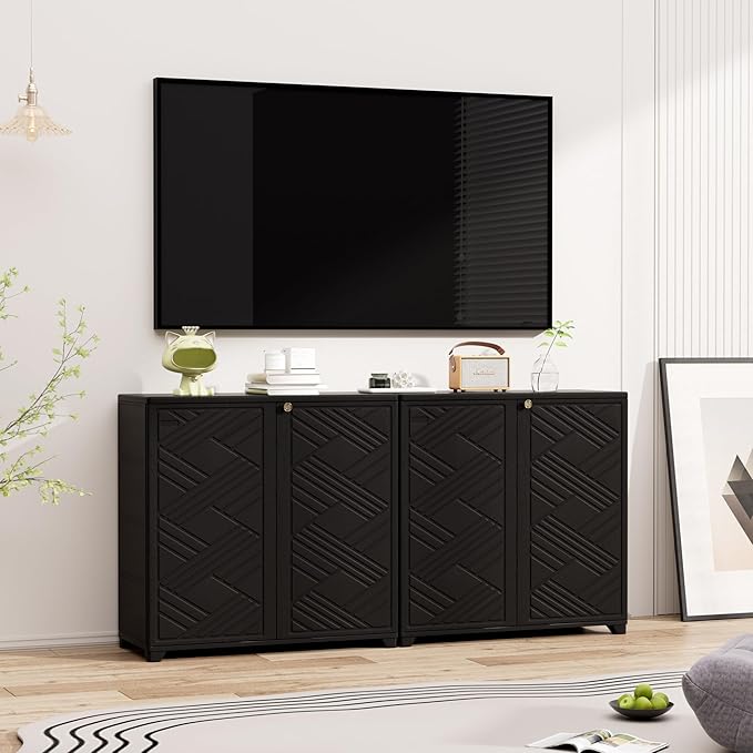 Storage Box Outdoor Caninet,Resin Indoor Storage Box Waterproof Outdoor Stora...
