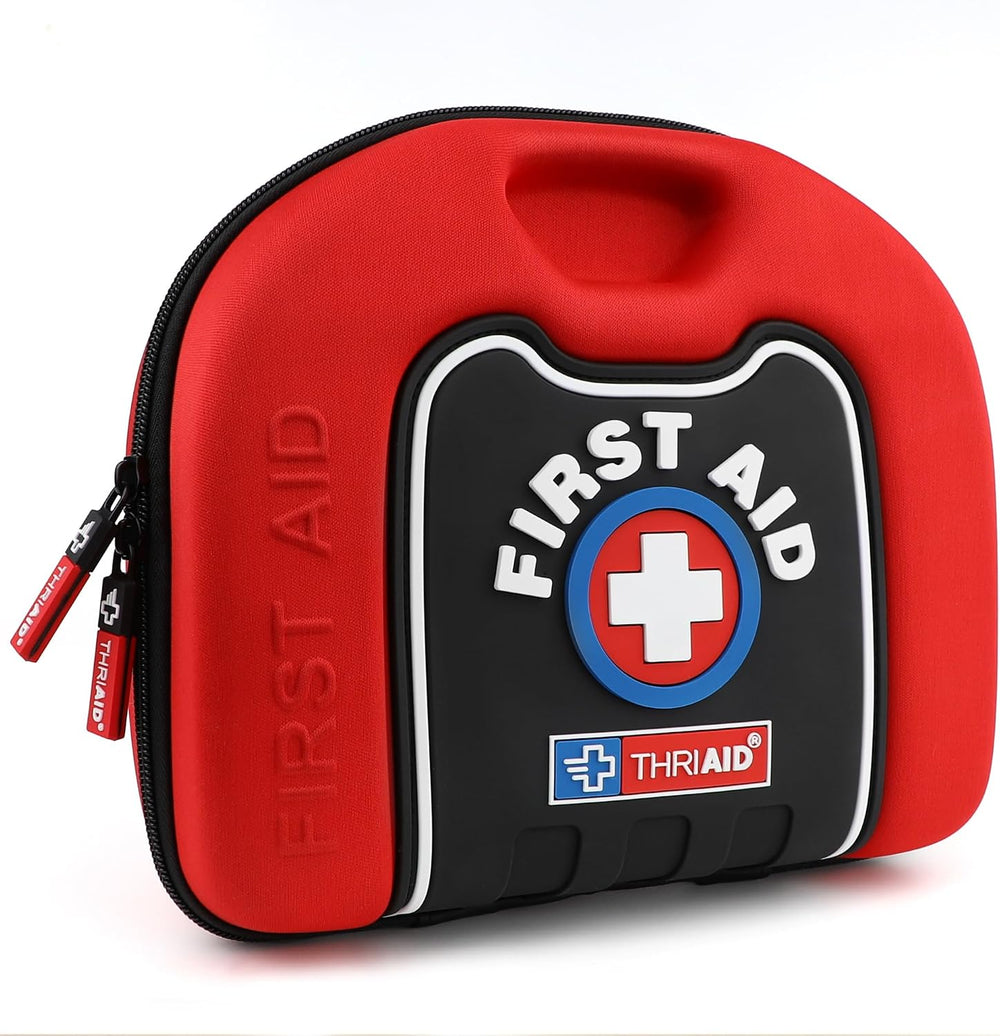 365 PCS First Aid Kit, Waterproof Well-Organized Hard Shell EVA Case