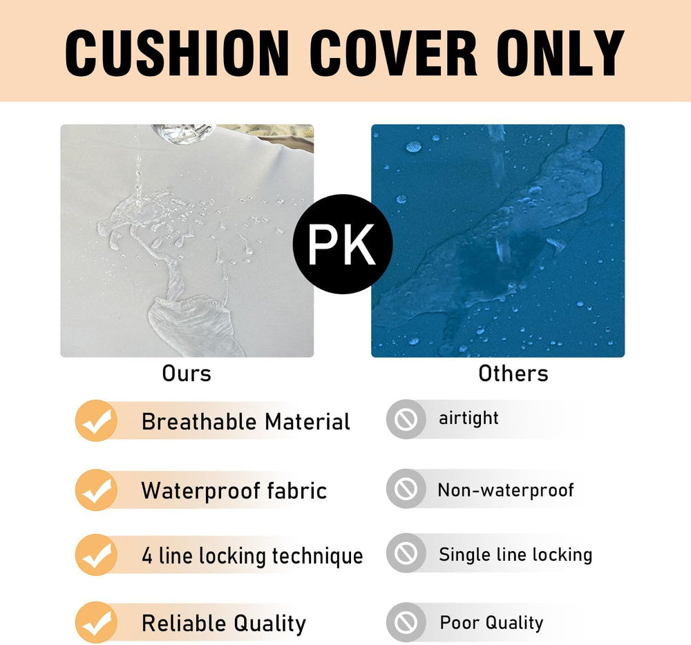 Outdoor Hanging Lounge Chair Replacement Cushion Cover Only