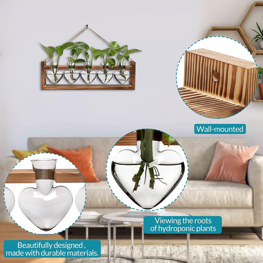 Plant Terrarium Hanging Propagation Stations Gift for Women