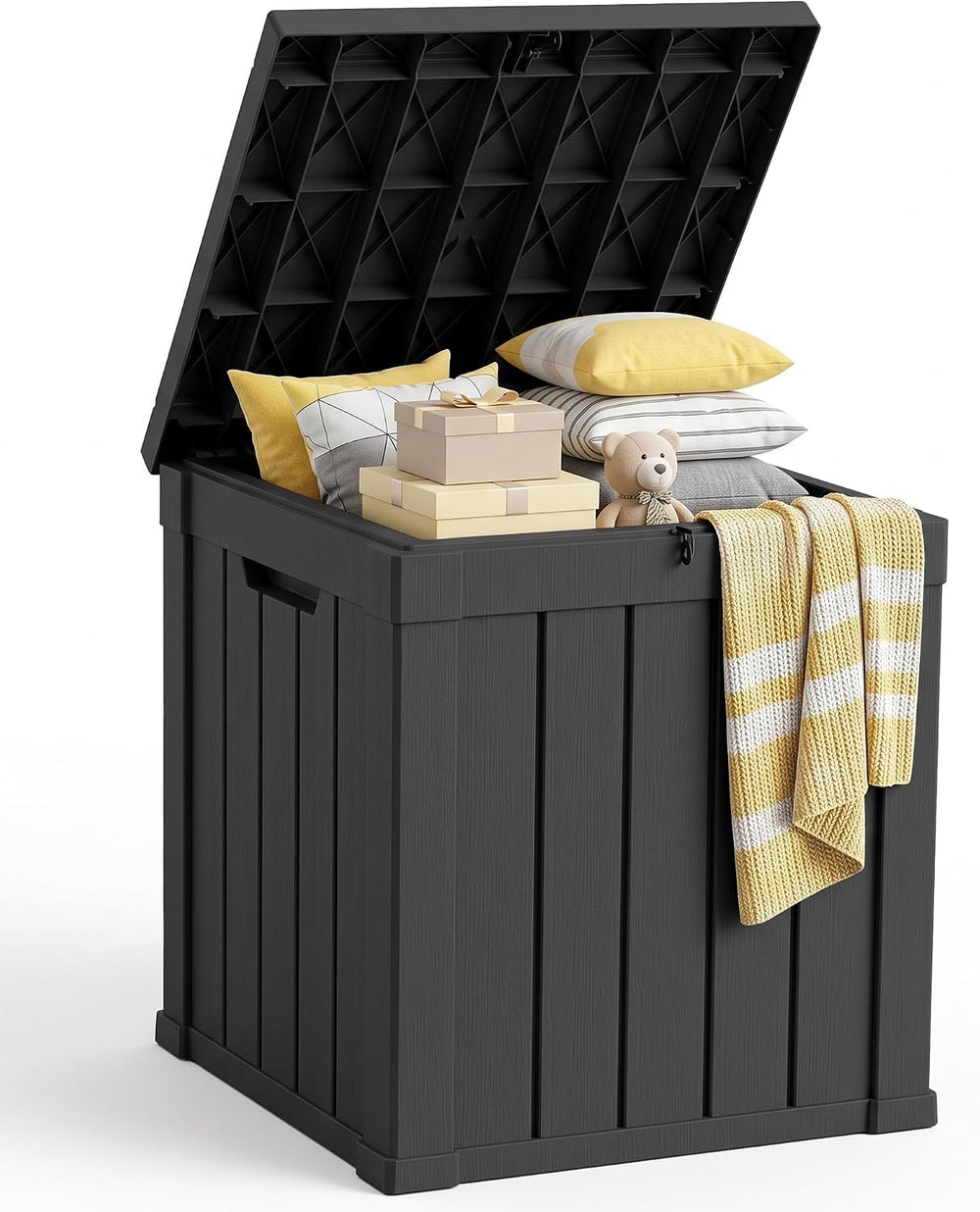 Outdoor Storage Box, 70 Gallon Waterproof Package Delivery Boxes
