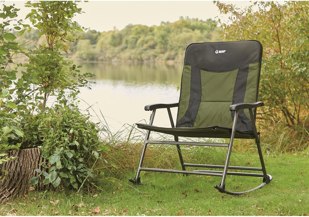 Guide Gear XXL Oversized Rocking Camping Chair, Heavy-Duty 600 lb Capacity Po...