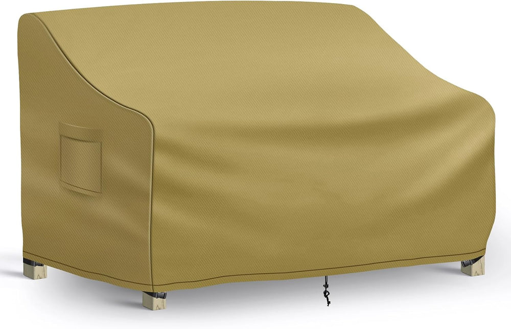 Richwon Patio Loveseat Cover Waterproof, 2-Seater Outdoor loveseat Cover, Pat...