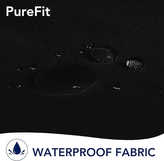 PureFit Outdoor Curtains for Patio Waterproof Weatherproof, UV Resistant Outs...