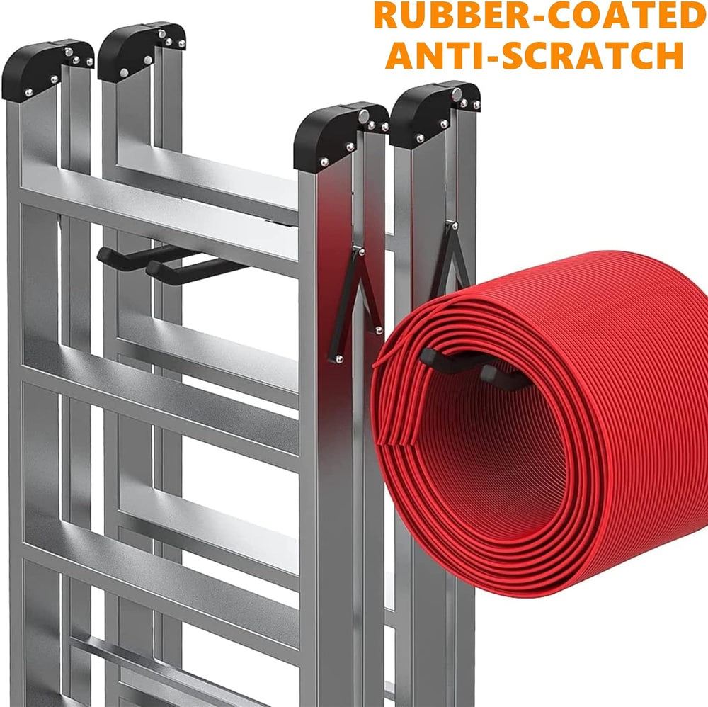 TORACK 4-Pack Garage Storage System Hooks, Wall Mount Tool Organizer