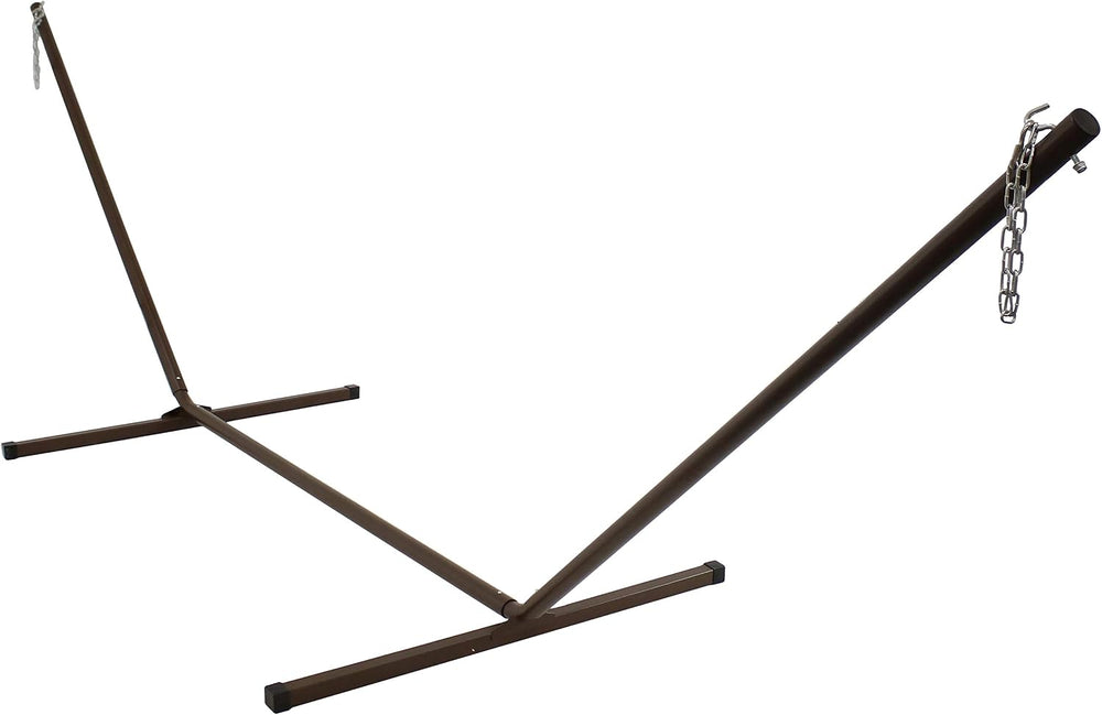 Sunnydaze Heavy-Duty Hammock Stand for Outside, Bronze, Easy Assembly
