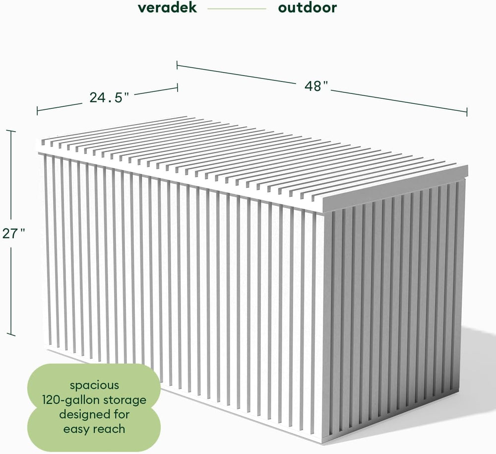 Veradek Everything Box - 120-Gallon Outdoor Storage Box