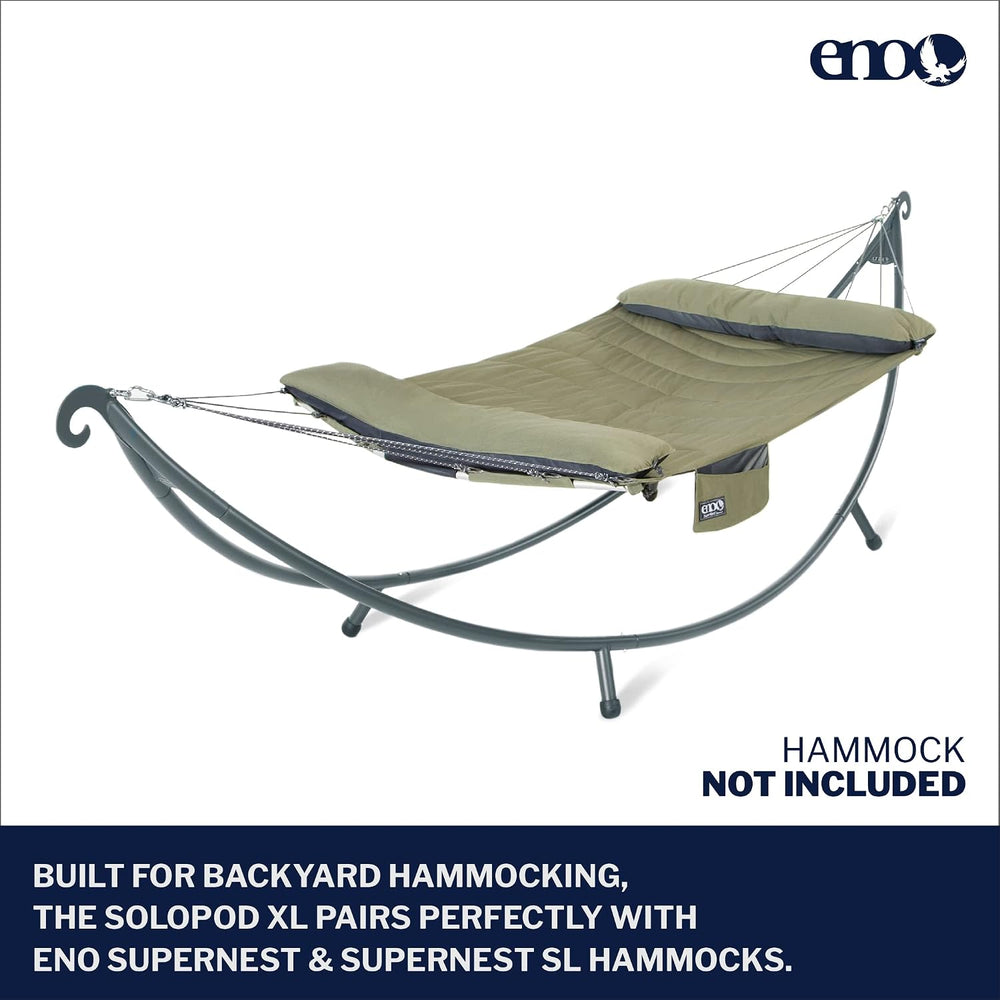 ENO - SoloPod XL Hammock Stand - Outdoor Stand for Camping, Traveling, a Fest...