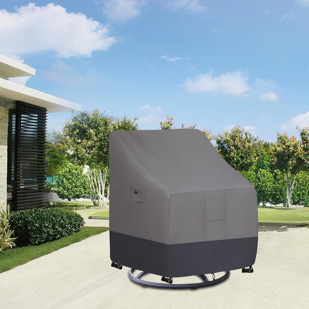 Easy-Going Waterproof Outdoor Swivel Chair Cover, 2 Pack-35Wx37Dx38.5H inch