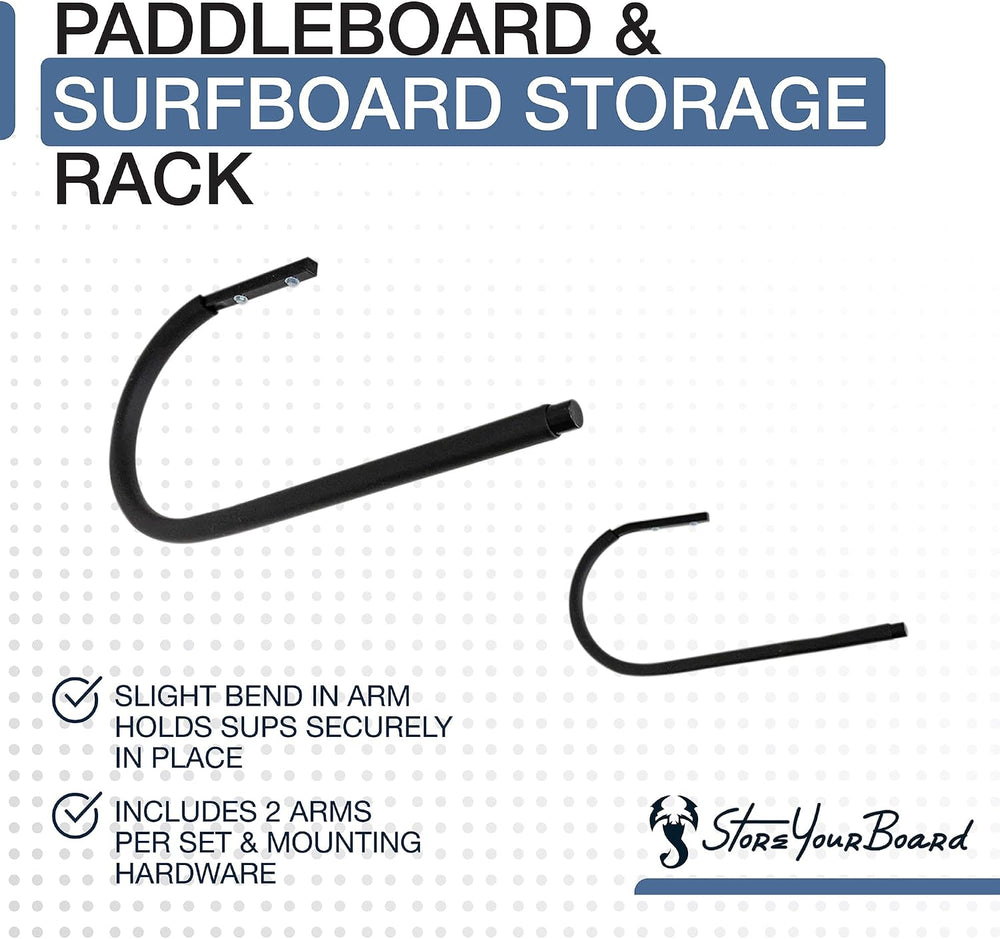StoreYourBoard Stand Up Paddle Board and Kayak Rack - Surfboard Wall Mount an...