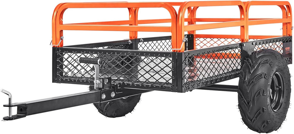 VEVOR ATV UTV Trailer Tow Behind Dump Cart