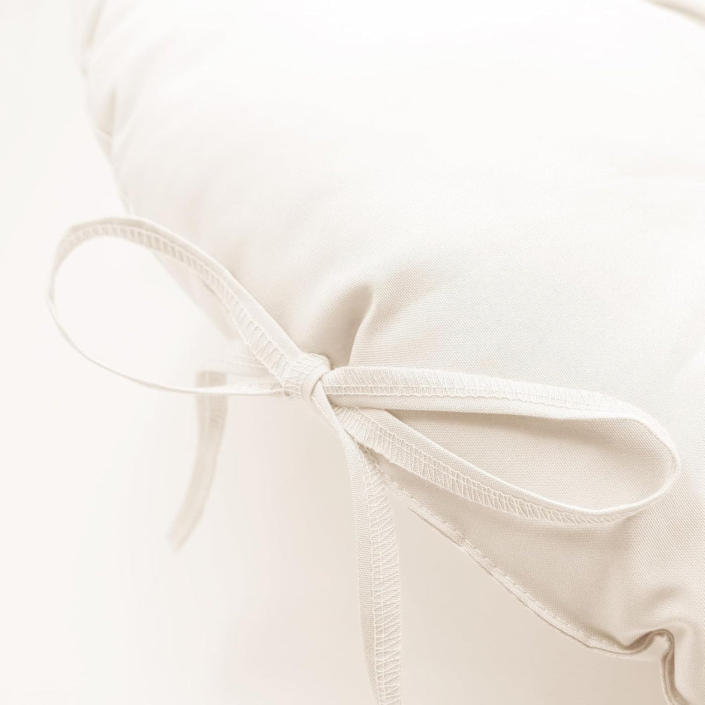 Lifup Water Resistant Papasan Chair Cushion Beige Round 24"