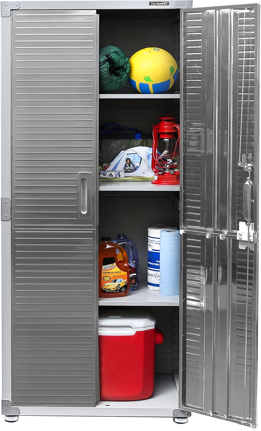 Seville Classics UltraHD Solid Steel Lockable Metal Storage Cabinet Locker Or...