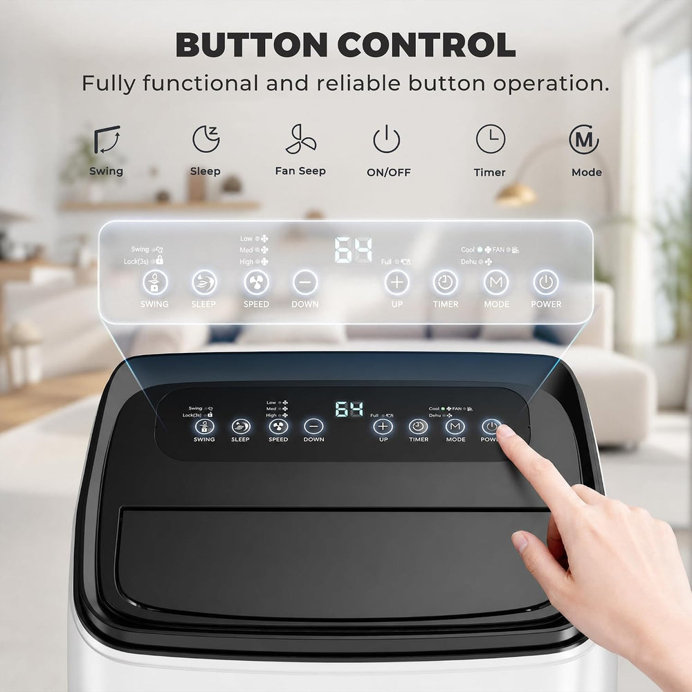 14000BTU Portable Air Conditioners, Floor Stand Portable AC Unit