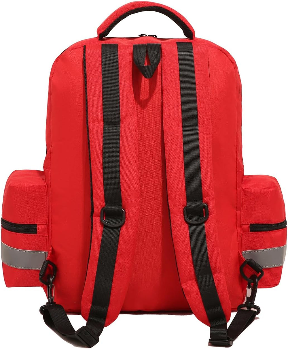 First Aid Backpack Bags for School Empty Medicine Bag for Trauma Medical Safe...